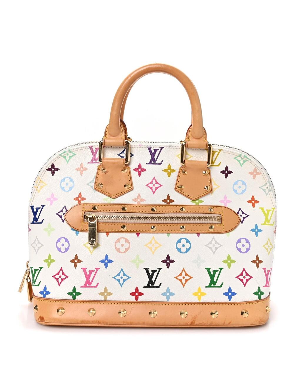 Louis Vuitton Multicolor Alma Pm White #328098L15B
